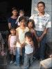 A family in their new home funded by Didcot Baptist Church
