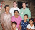 Mike and Sue with Lucio and his wife and grandchildren (their parents were at work in the city)