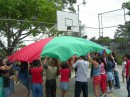 Children's parachute games